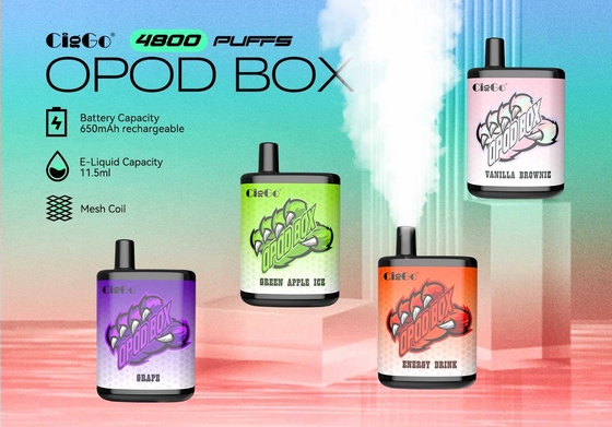 11.5ml Disposable Pod Vape Rechargeable Custom Electronic Cigarette