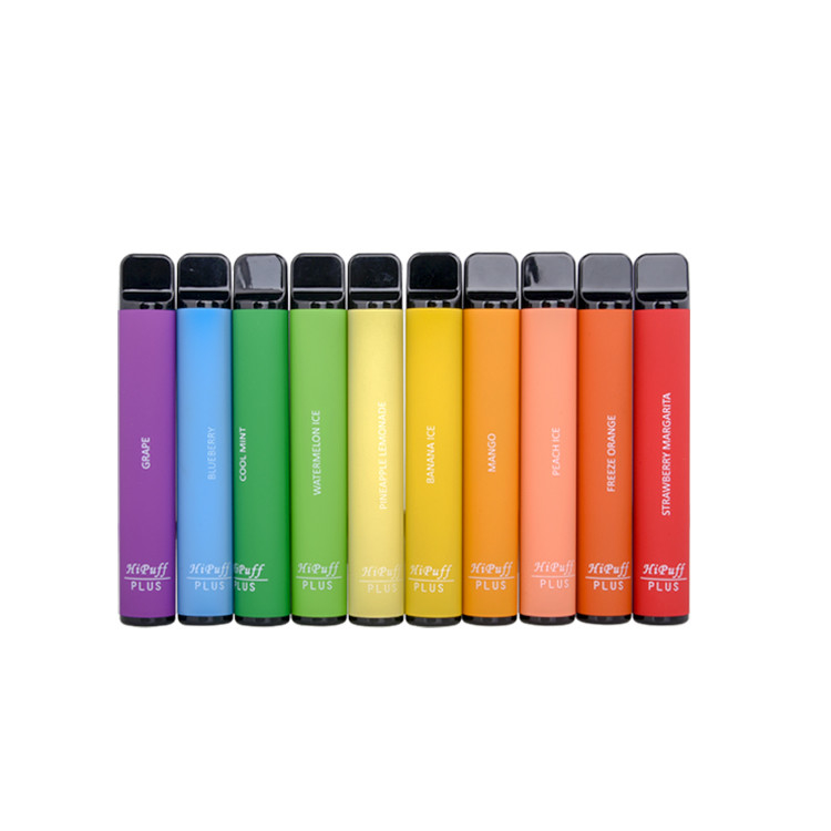 550mah Disposable Pod Vape Hipuff Plus 800 Puffs Stainless Steel