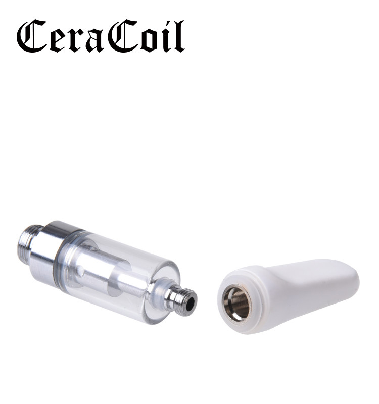 1ml Ceramic Coil CBD THC Vape Cartridge 510 Smoking Oil Empty Cartridge